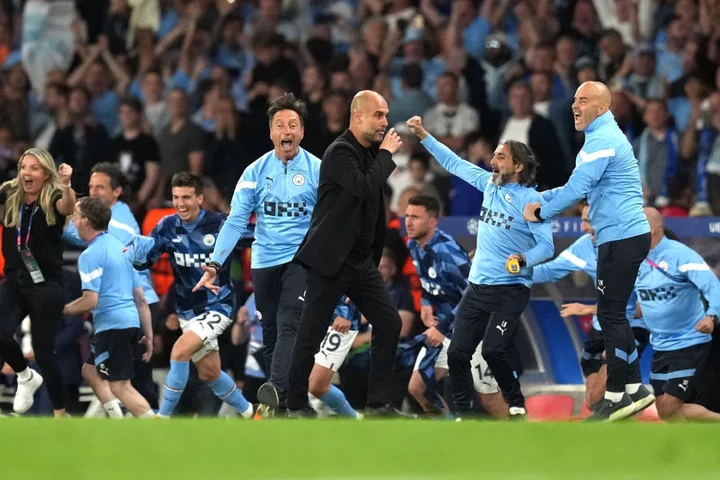 The key games that brought Manchester City a treble