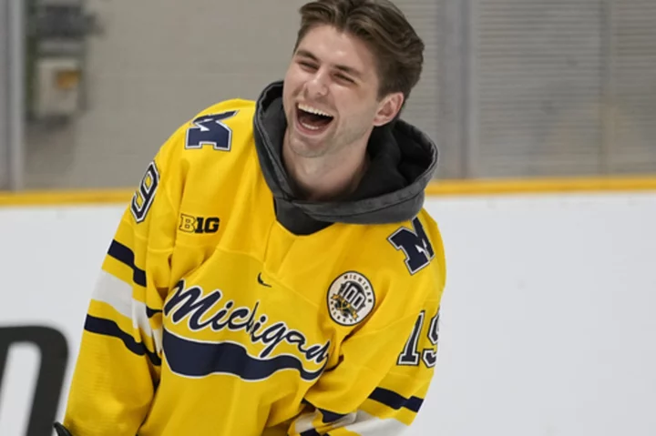 Adam Fantelli not worried about being overshadowed at NHL draft; return to Michigan still an option