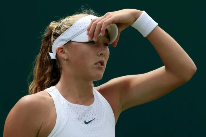 Breathless Andreeva, 16, into Wimbledon fourth round