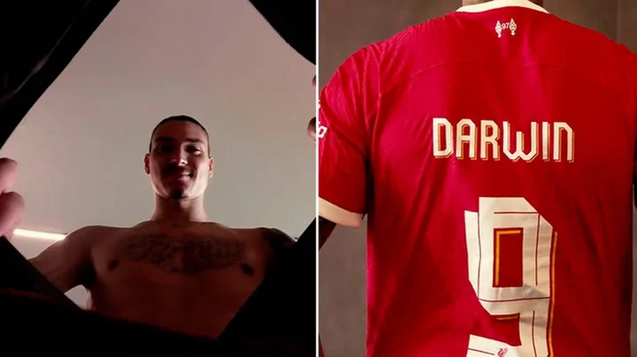 Liverpool announce star striker Darwin Núñez will take No. 9 shirt