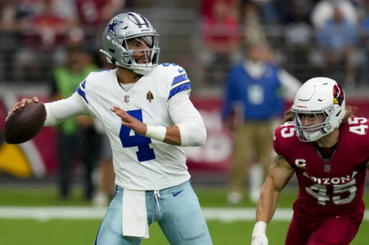 Prescott, Elliott getting used to being former teammates with Cowboys, Patriots set to meet