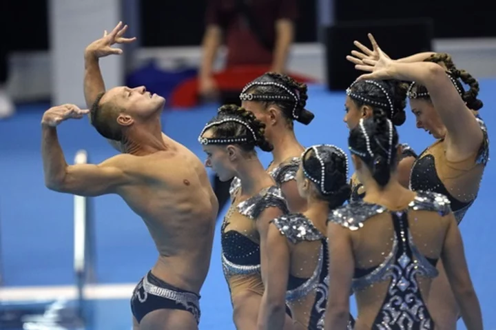 Men to compete in artistic swimming at Olympics for first time