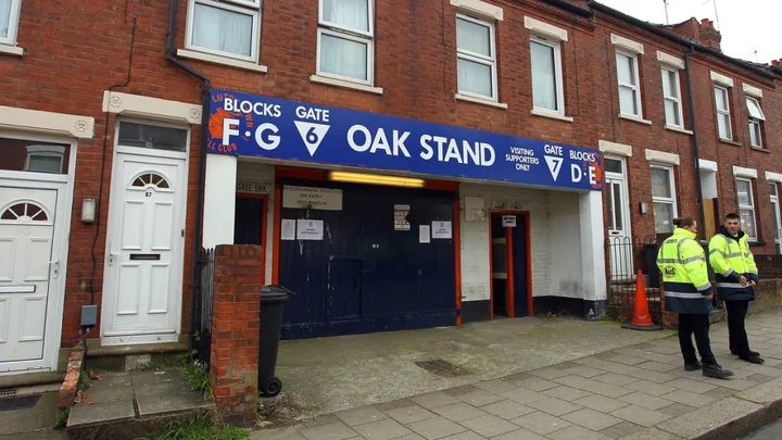 Why are football fans so obsessed with Luton's away entrance?