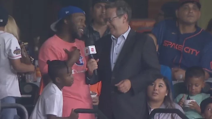 Astros Fan Gives Outstanding In-Game Interview After Interfering With Foul Ball