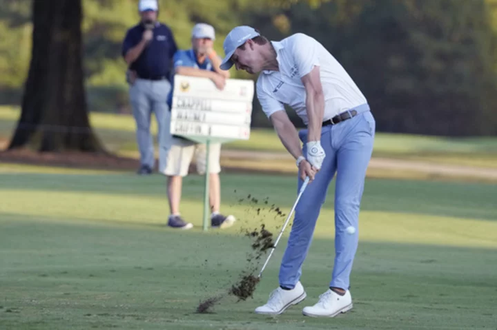 Ben Griffin has season-best 63 to lead Sanderson Farms in Mississippi