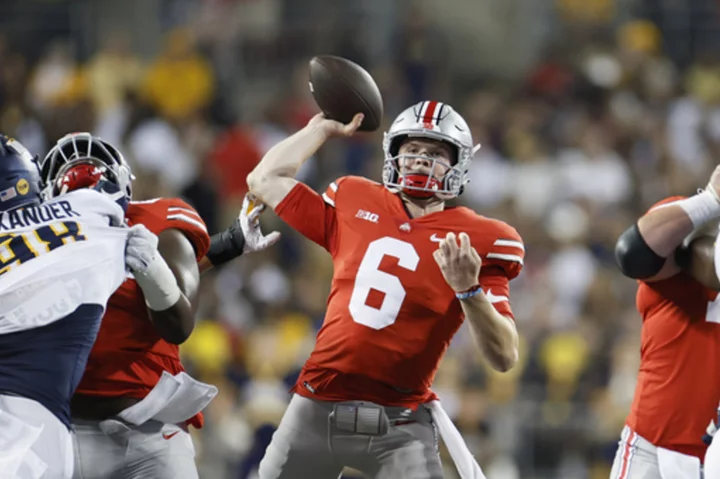 No. 3 Ohio St hungers for Michigan win and return to College Football Playoff