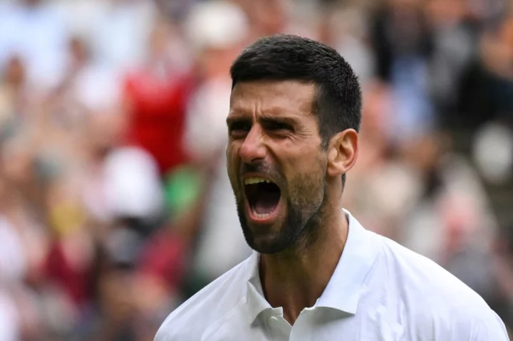 Djokovic into 12th Wimbledon semi-final, 46th at Slams