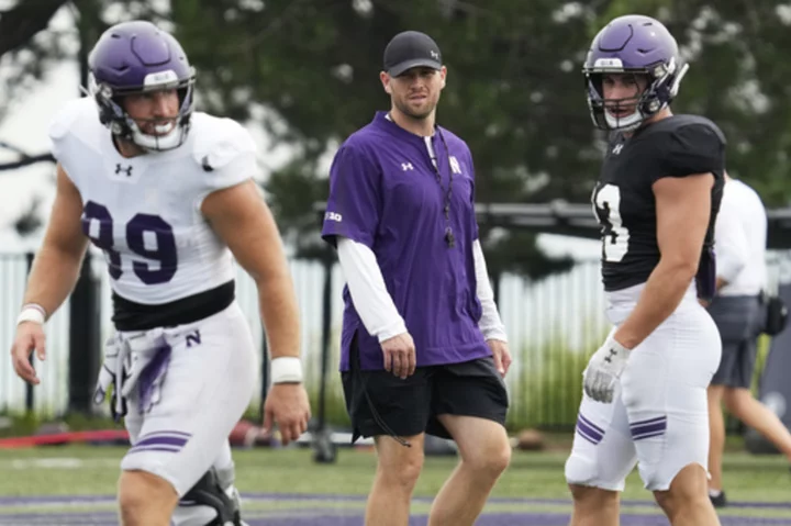 Interim coach David Braun says he's 'up to the challenge' of leading Northwestern