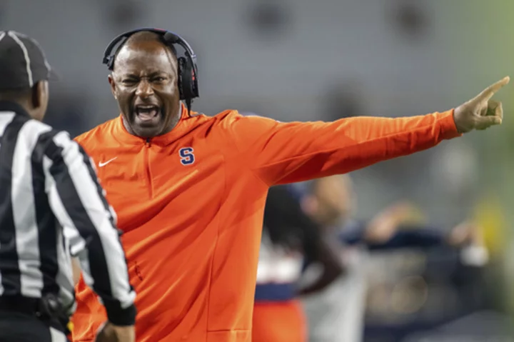 Syracuse coach Dino Babers fired after 8 years with school, just 2 winning seasons