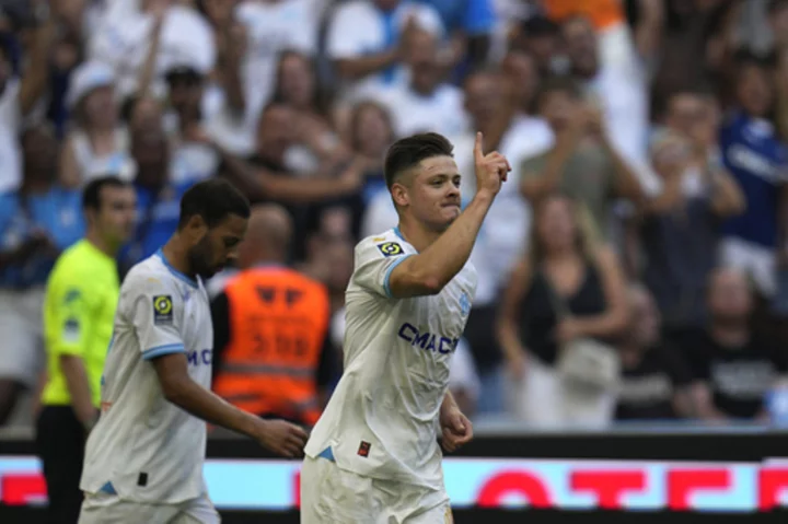 Vitinha scores Marseille's winner against Reims. PSG faces Lorient without Mbappe and Neymar