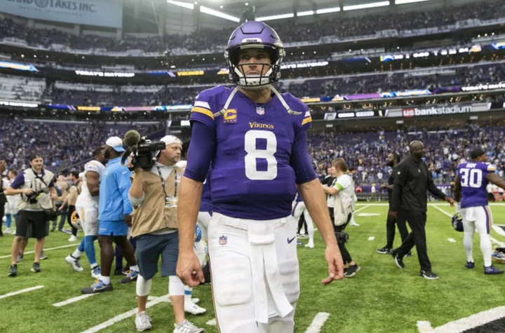 Golly! Vikings QB Kirk Cousins has never come this close to cursing