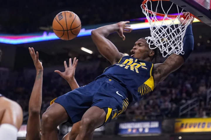 Bruce Brown boosts Pacers offense as Indiana routs Washington 143-120 in record-setting opener