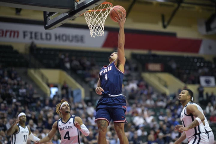 Vladislav Goldin scores points 19 as No. 19 Florida Atlantic defeats Butler 91-86