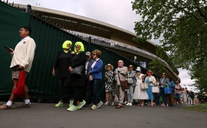 Flower power and great showers: Wimbledon casts spell on players, fans