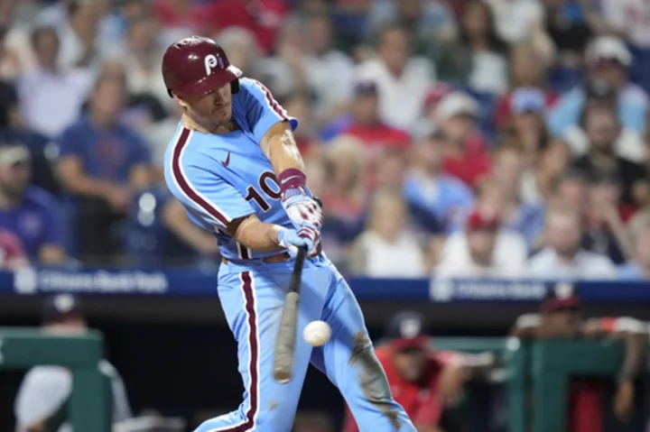 Turner, Castellanos, Realmuto slug 2-run homers as Phillies beat Nationals 6-2