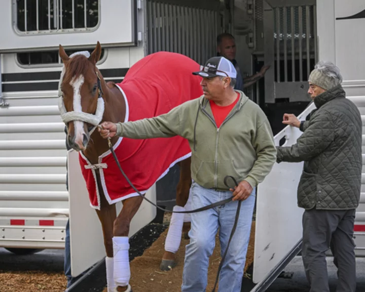 Far from Churchill Downs, Kentucky Derby winner Mage's team settles into Preakness routine