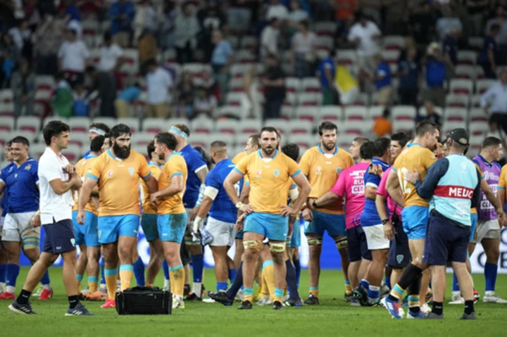 Uruguay rugby players aim to shrug off Italy defeat with win against Namibia