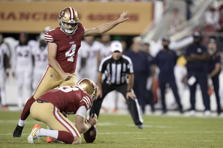 The 49ers are dealing with 2 injured kickers with 2 weeks before season opener