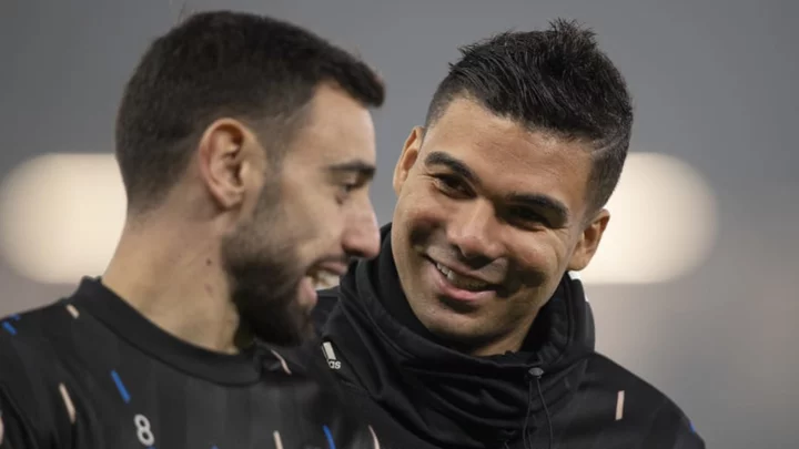 Casemiro responds to suggestions of falling out with Bruno Fernandes