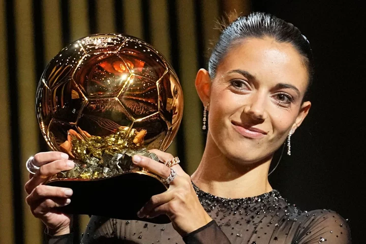 Barcelona and Spain midfielder Aitana Bonmati wins women’s Ballon d’Or