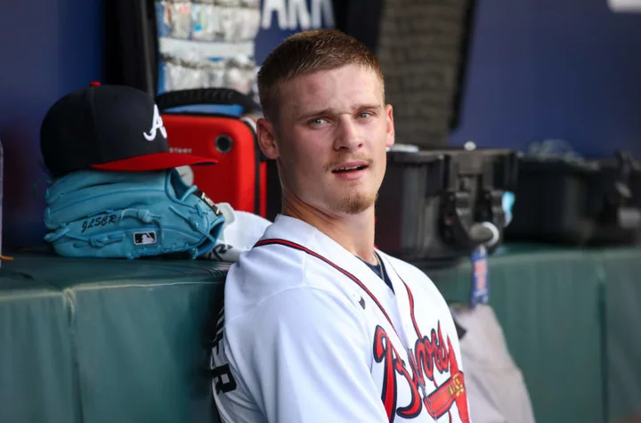 Braves top prospect’s return before postseason seems unlikely