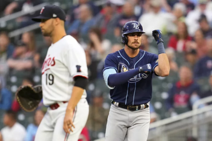 Yandy Díaz hits his 20th homer as Tampa Bay Rays beat Minnesota Twins 7-4