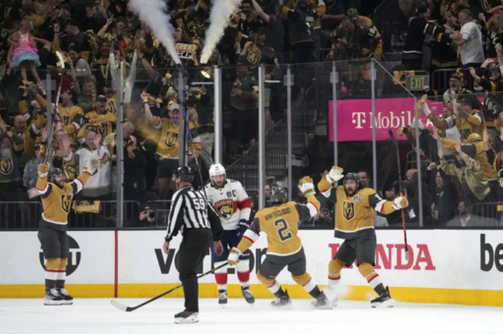 Golden Knights blast Panthers 9-3 in Game 5 to capture first Stanley Cup title