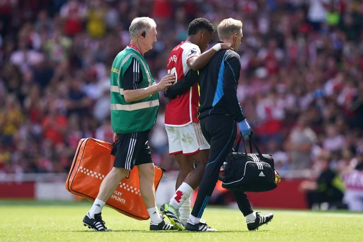 Jurrien Timber set for lengthy absence as Arsenal reveal he needs surgery