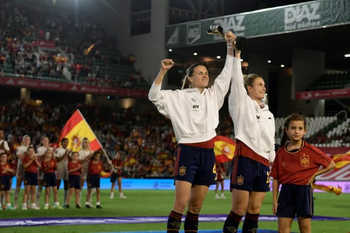 Spain celebrate World Cup win with record crowd for Switzerland romp