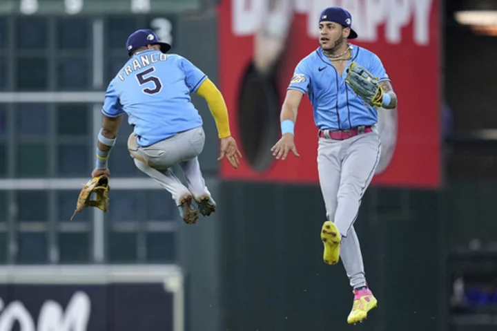 Brandon Lowe, Josh Lowe lead Rays past Astros 8-2