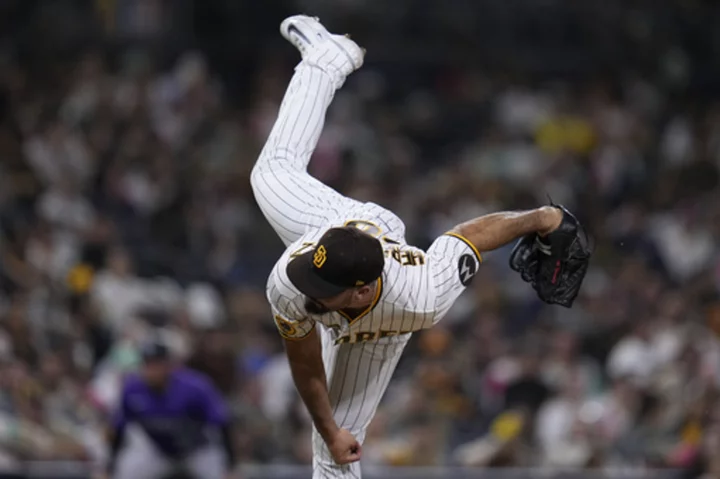 Campusano's go-ahead 3-run homer helps the Padres beat the Rockies 11-9