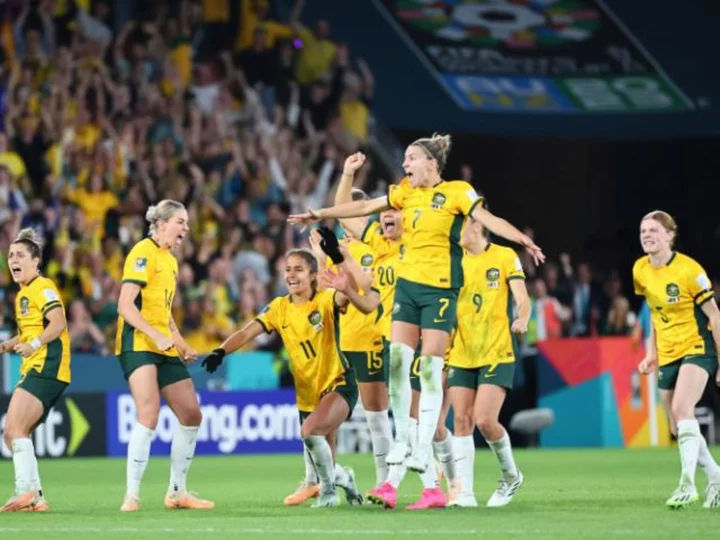 Australia 'going nuts' and soccer in the country 'changed forever' after the Matildas' historic win