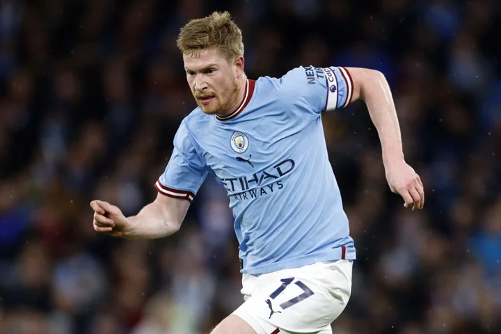 Kevin De Bruyne ‘way ahead’ of schedule on return from hamstring injury