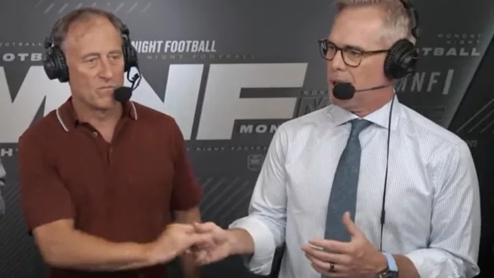 Joe Buck Stuck His Hand Out, So Josh Harris Shook It