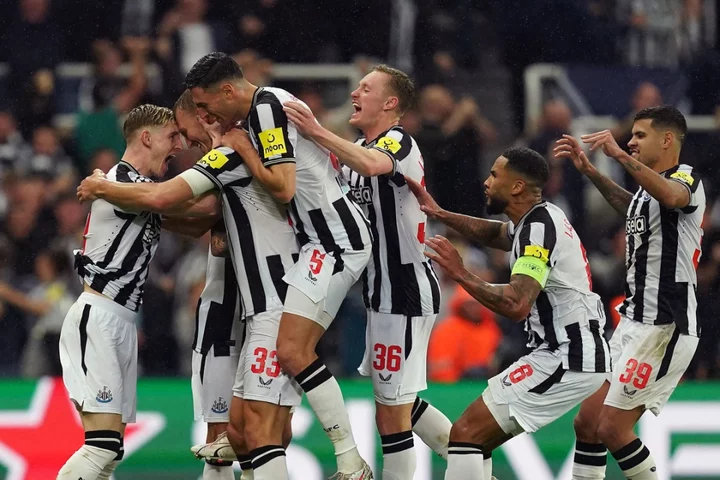 Local boys Dan Burn and Sean Longstaff score as Newcastle stun PSG