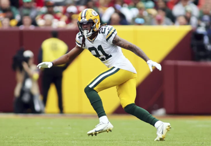 Packers' Eric Stokes walking again, but unsure when he can return from foot injury
