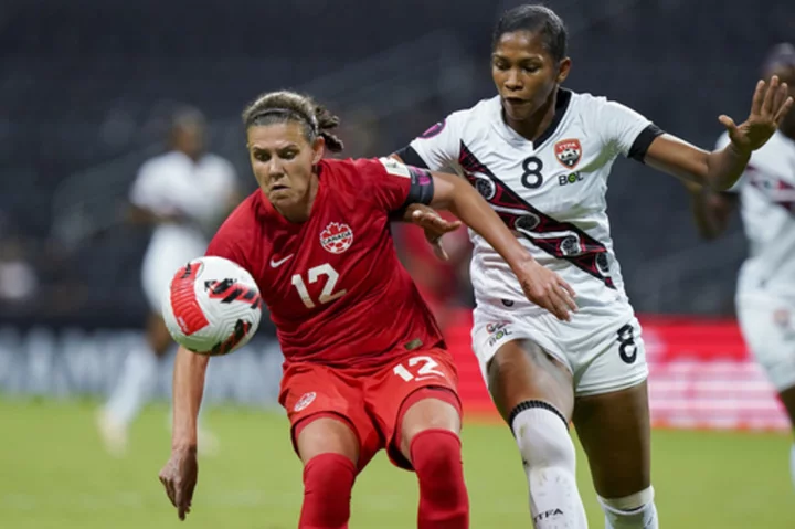 Sinclair leads Canada's squad into the Women's World Cup