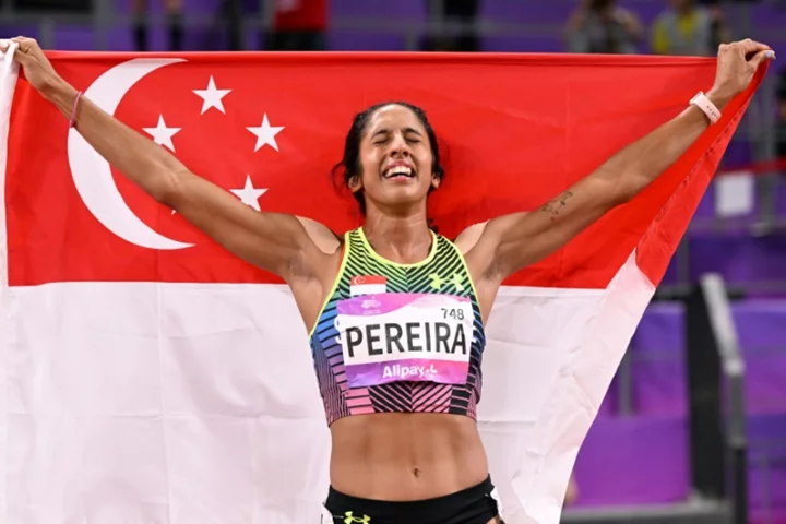 'Still in a daze' after Pereira ends Singapore athletics gold drought