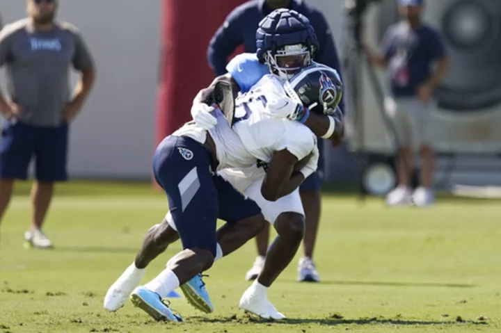 The Titans are relieved that WR Treylon Burks' knee injury isn't serious