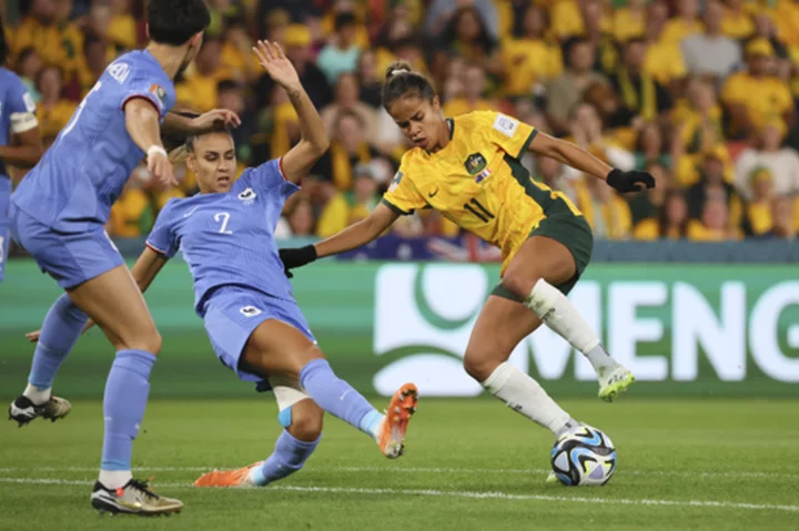 Australia edges France on penalty kicks to reach Women's World Cup semifinals for the first time