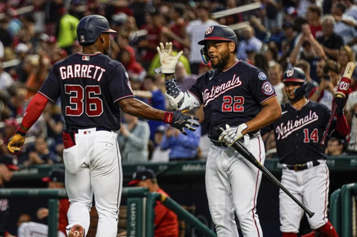 Keibert Ruiz hits 3-run shot, Stone Garrett homers twice, Nationals beat Red Sox 6-2