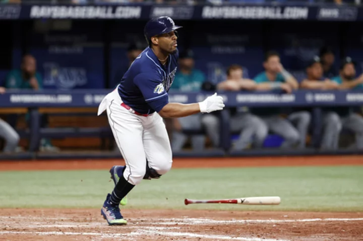 Diaz hits 2-run homer in 9th to lift Rays to 7-5 win over Mariners