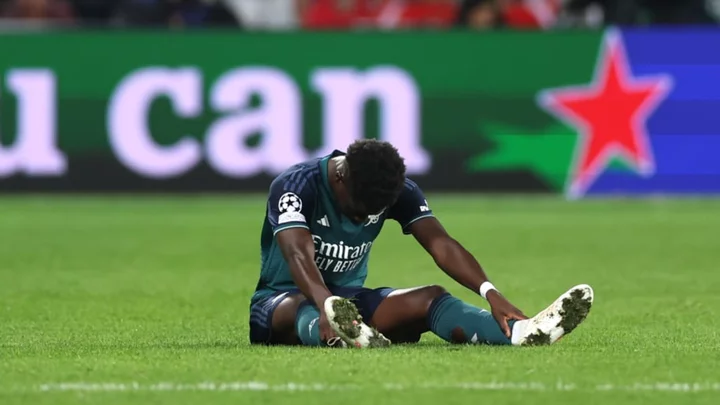 Mikel Arteta reveals how Bukayo Saka picked up injury in Lens defeat