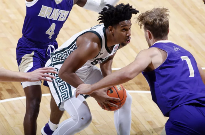 No. 18 Michigan State rolls to 81-49 win over Alcorn State