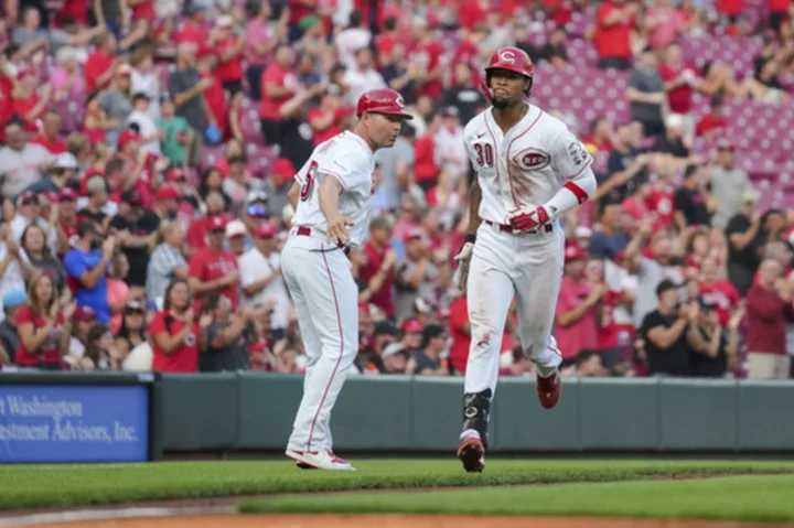 Will Benson hits 3-run homer as Cincinnati Reds cool off San Francisco Giants with 3-2 win