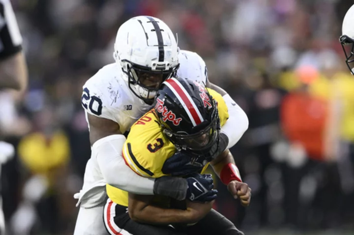 No. 9 Penn State looks to upstage No. 2 Michigan’s top-ranked defense