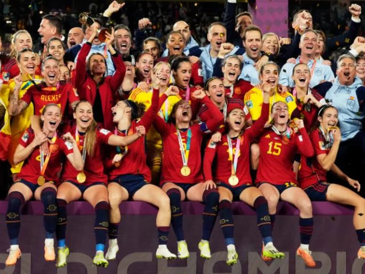 Spain celebrates 'indescribable' Women's World Cup victory