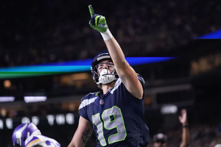 Jake Bobo hoping to become latest undrafted rookie to make Seahawks roster