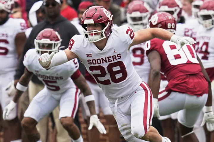 No. 20 Oklahoma opens its final Big 12 season against Arkansas State looking to shrug off '22 cloud