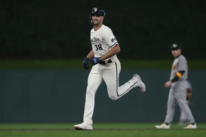 Matt Wallner hits grand slam to help Twins beat A's 11-3